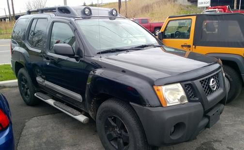 Black 2011 Nissan Xterra Pro-4X