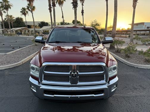 Red 2015 RAM 2500 Longhorn