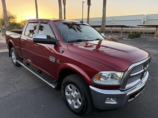 Red 2015 RAM 2500 Longhorn