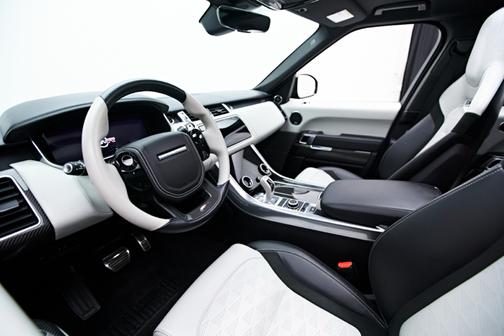 Blue 2020 Land Rover Range Rover Sport SVR