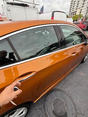 Orange 2017 Chevrolet Cruze Premier
