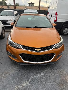 Orange 2017 Chevrolet Cruze Premier