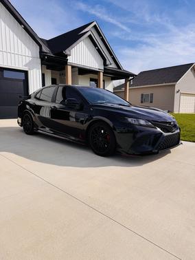 Black 2024 Toyota Camry TRD V6