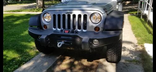 Silver 2012 Jeep Wrangler Unlimited Rubicon