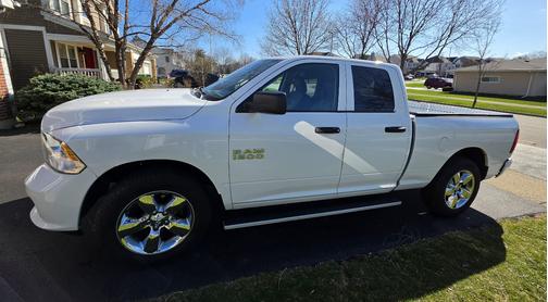 White 2018 RAM 1500 ST