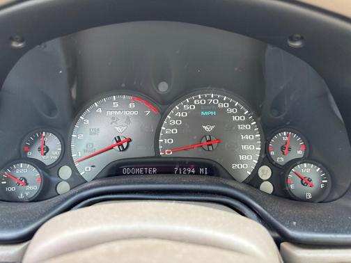 Blue 2004 Chevrolet Corvette Base