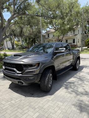 Gray 2022 RAM 1500 TRX