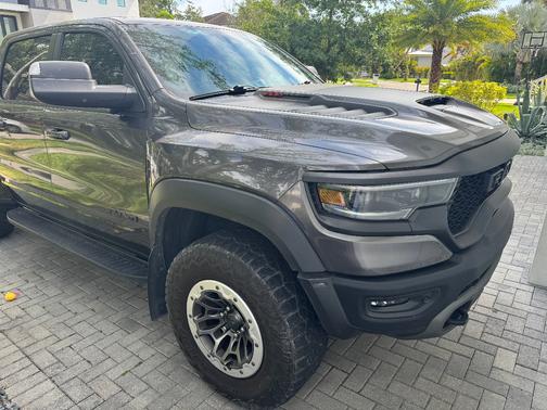 Gray 2022 RAM 1500 TRX
