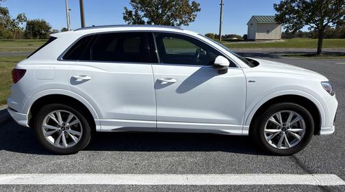 White 2024 Audi Q3 45 S line Premium
