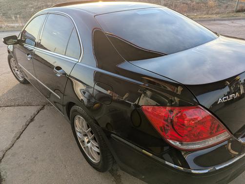 Black 2008 Acura RL CMBS