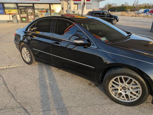 Black 2008 Acura RL CMBS