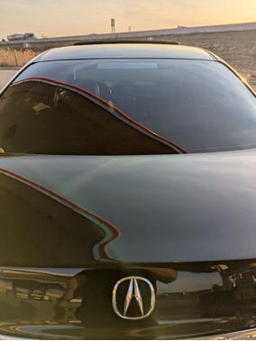 Black 2008 Acura RL CMBS