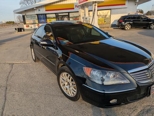 Black 2008 Acura RL CMBS