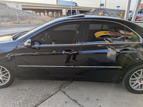 Black 2008 Acura RL CMBS