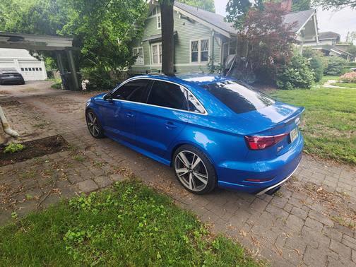 Blue 2018 Audi RS 3 2.5T