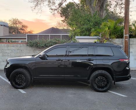 Black 2021 Jeep Grand Cherokee L Overland