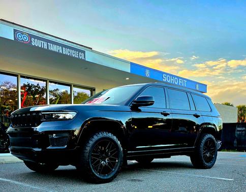 Black 2021 Jeep Grand Cherokee L Overland