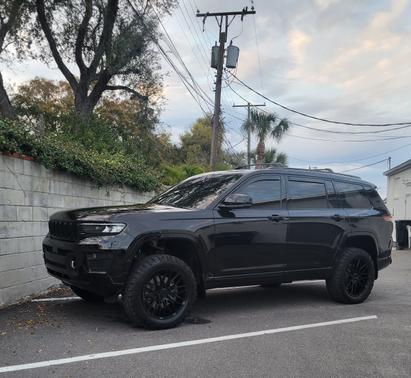 Black 2021 Jeep Grand Cherokee L Overland