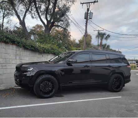 Black 2021 Jeep Grand Cherokee L Overland