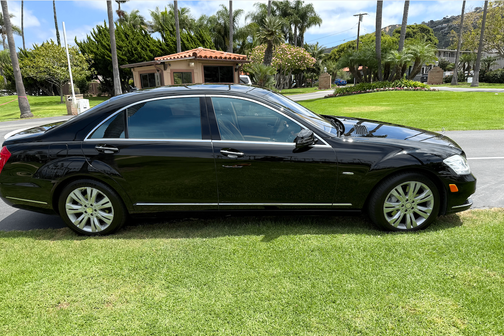 Black 2010 Mercedes-Benz S-Class S 400 Hybrid