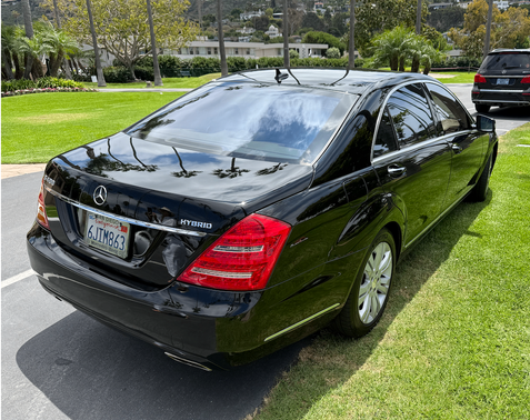Black 2010 Mercedes-Benz S-Class S 400 Hybrid