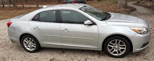 Silver 2013 Chevrolet Malibu 1LT