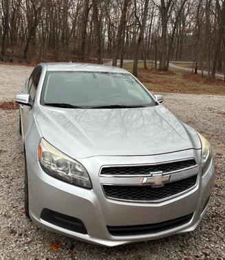 Silver 2013 Chevrolet Malibu 1LT