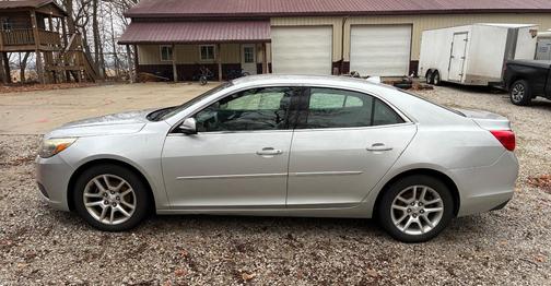 Silver 2013 Chevrolet Malibu 1LT