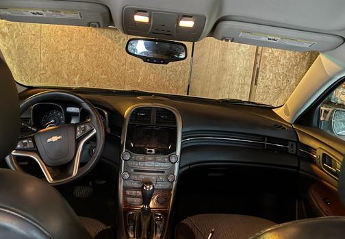 Silver 2013 Chevrolet Malibu 1LT