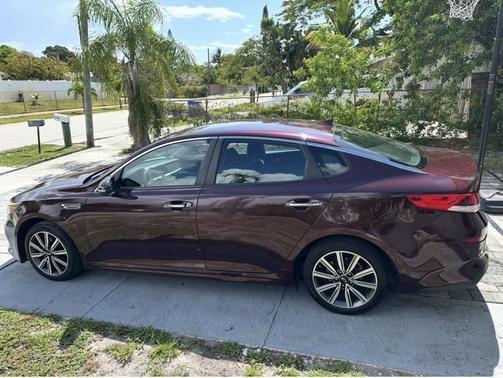 Purple 2019 Kia Optima LX