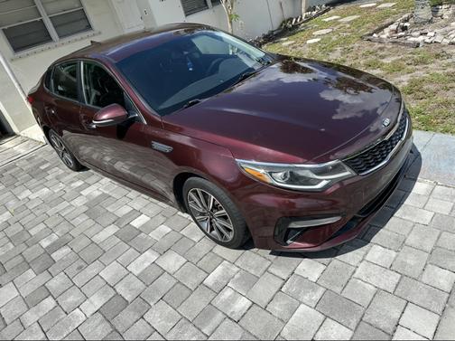Purple 2019 Kia Optima LX