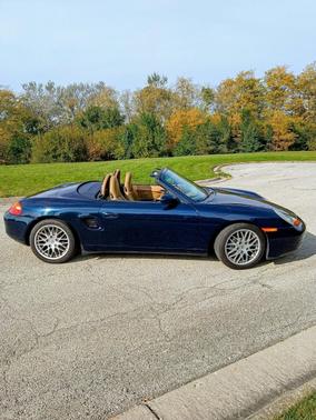 Blue 2000 Porsche Boxster Boxster