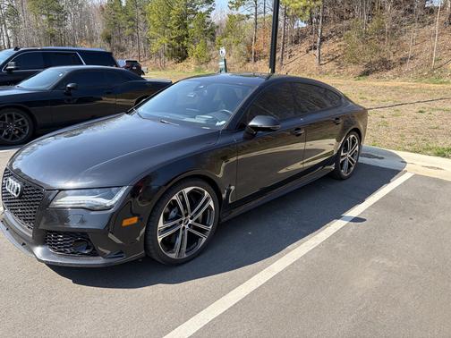 Black 2015 Audi RS 7 4.0T Prestige