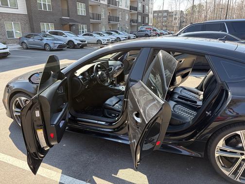 Black 2015 Audi RS 7 4.0T Prestige
