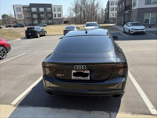 Black 2015 Audi RS 7 4.0T Prestige