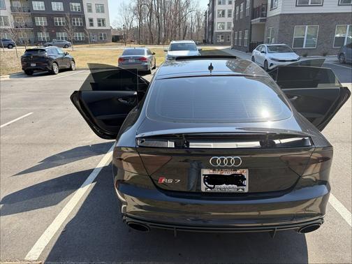 Black 2015 Audi RS 7 4.0T Prestige
