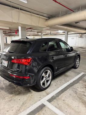 Black 2020 Audi Q5 45 Titanium Premium Plus