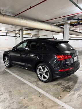 Black 2020 Audi Q5 45 Titanium Premium Plus