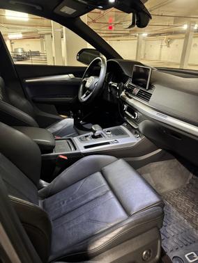 Black 2020 Audi Q5 45 Titanium Premium Plus