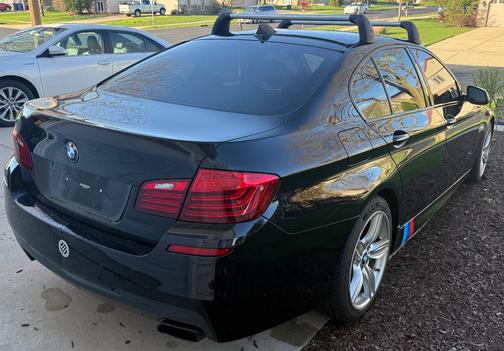 Black 2014 BMW 550 i xDrive