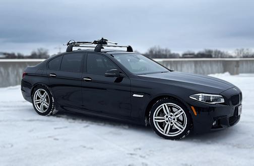 Black 2014 BMW 550 i xDrive