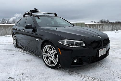 Black 2014 BMW 550 i xDrive