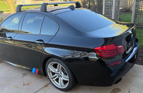 Black 2014 BMW 550 i xDrive