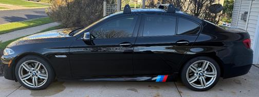 Black 2014 BMW 550 i xDrive