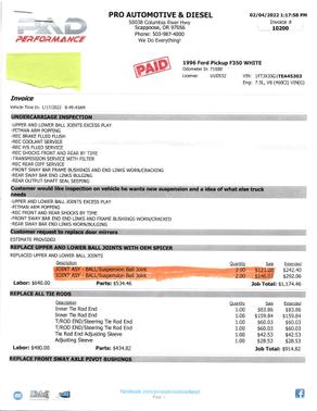 1996 Ford F-350 XL SuperCab DRW