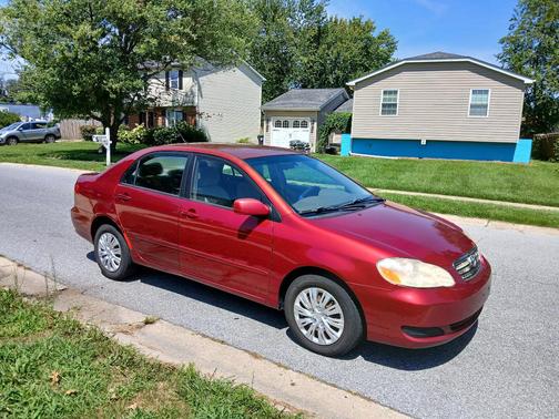Red 2006 Toyota Corolla LE