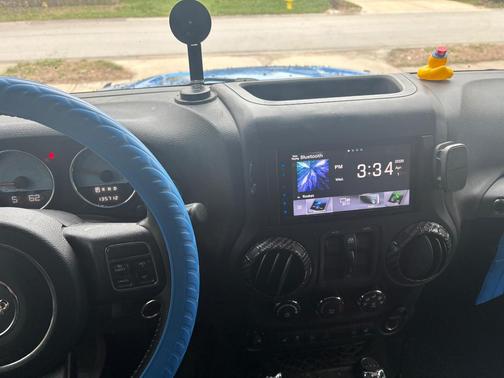 Blue 2014 Jeep Wrangler Unlimited Polar Edition