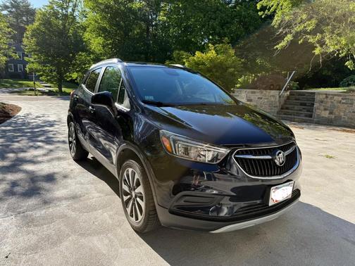 Blue 2021 Buick Encore Preferred