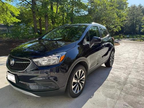 Blue 2021 Buick Encore Preferred