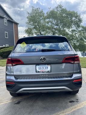 Gray 2024 Volkswagen Taos S 4MOTION